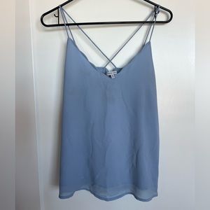 Powder Blue, Scalloped Top - Naked Zebra